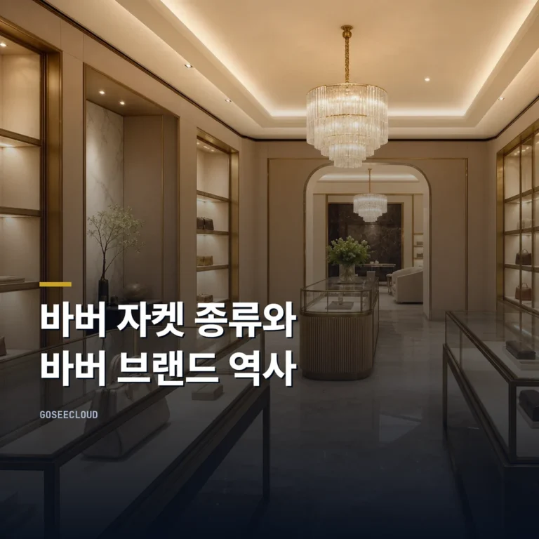 바버 자켓 종류와 바버 브랜드 역사
