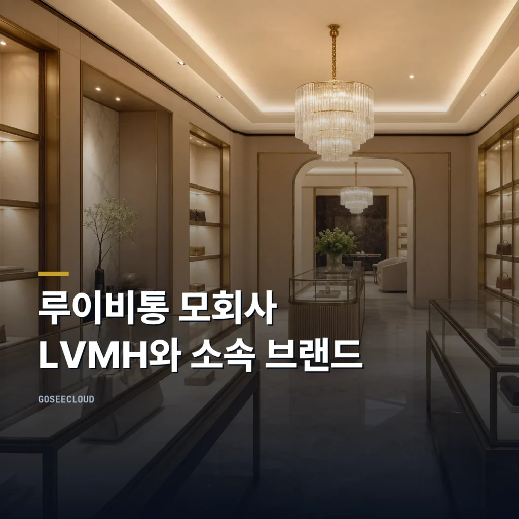 루이비통 모회사 LVMH와 소속 브랜드