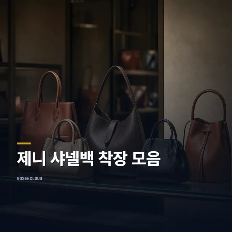 제니 샤넬백 착장 모음