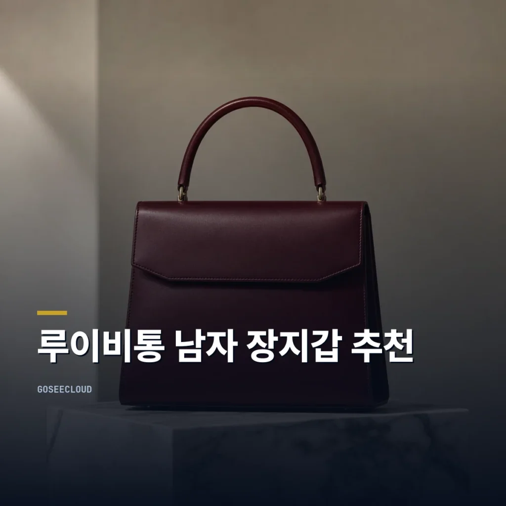 루이비통 남자 장지갑 추천
