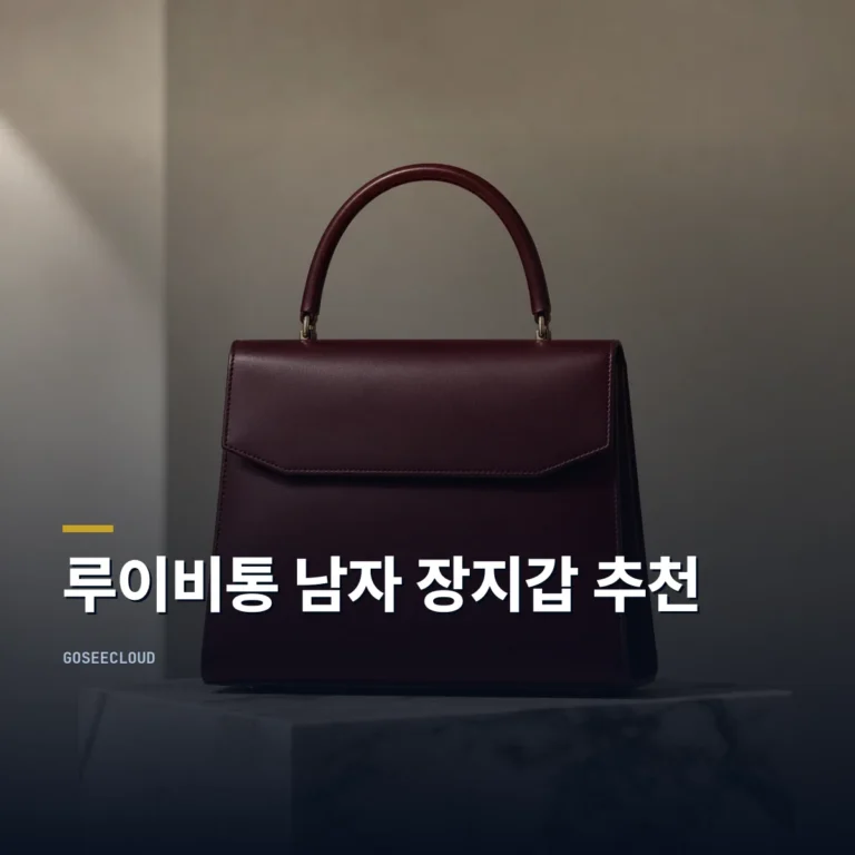 루이비통 남자 장지갑 추천