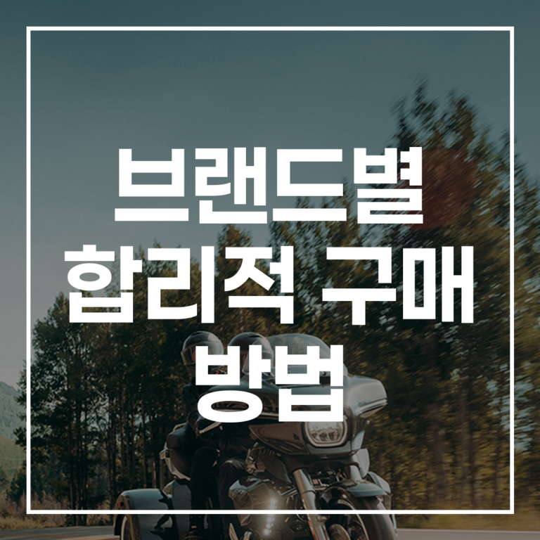 브랜드별 합리적 구매 방법 (2026년 최신판): 할인 정보부터 사용 후기까지