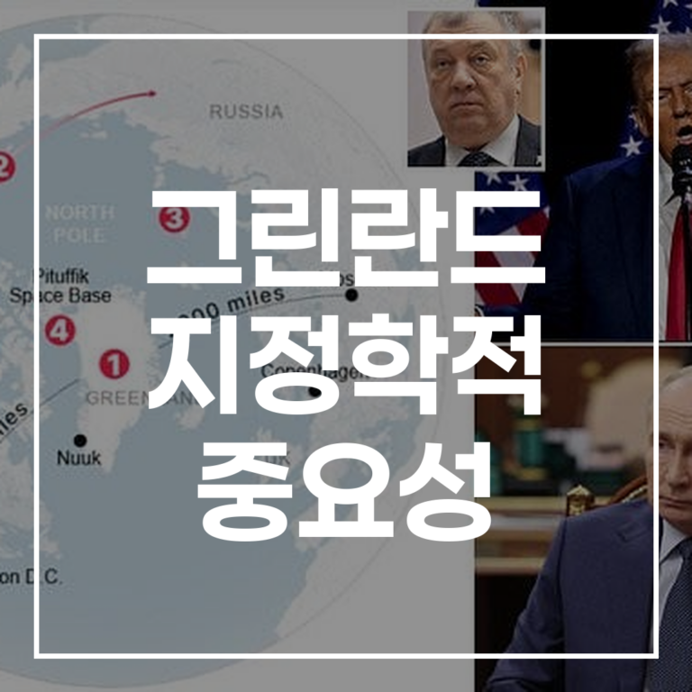 얼음 아래 잠든 거인: 그린란드 지정학적 중요성과 미중러의 북극 각축전