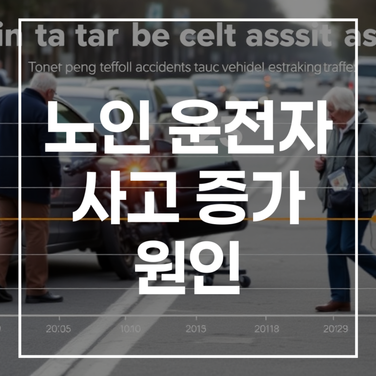 노인 운전자 사고 증가 원인: 심층 분석과 대안 제시