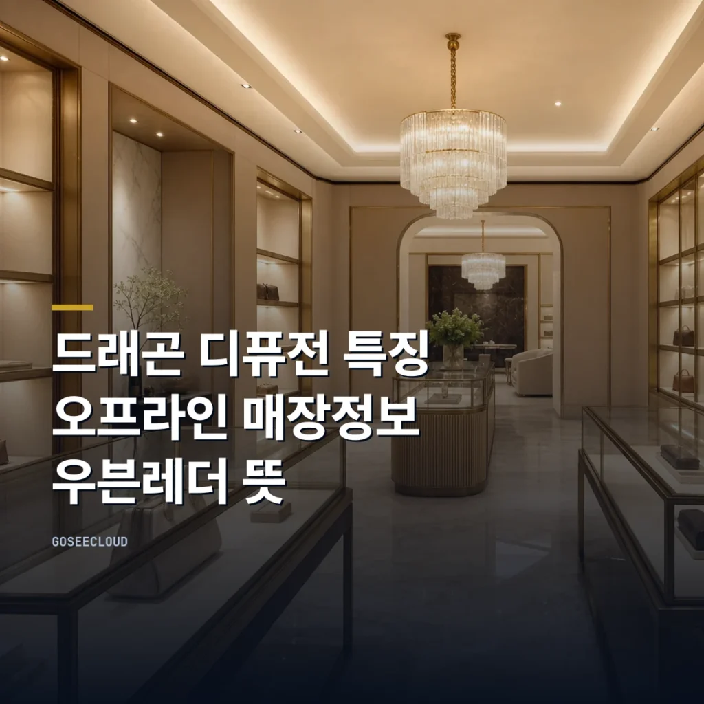 드래곤 디퓨전 특징 | 오프라인 매장정보 | 우븐레더 뜻