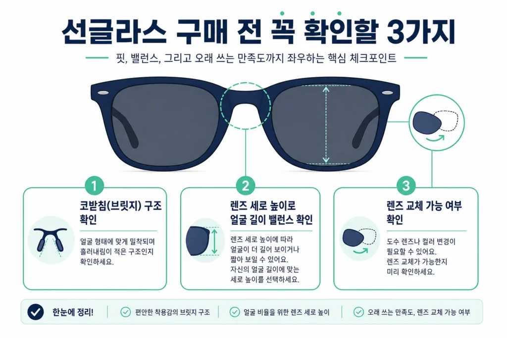 선글라스 렌즈 교체 관련 이미지