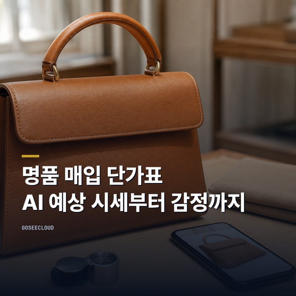 명품 매입 단가표 | AI 예상 시세부터 감정까지 (+시세 확인)
