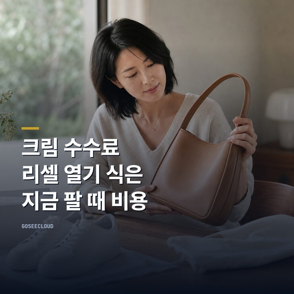 크림 수수료 | 리셀 열기 식은 지금 팔 때 비용 (+수수료 확인)