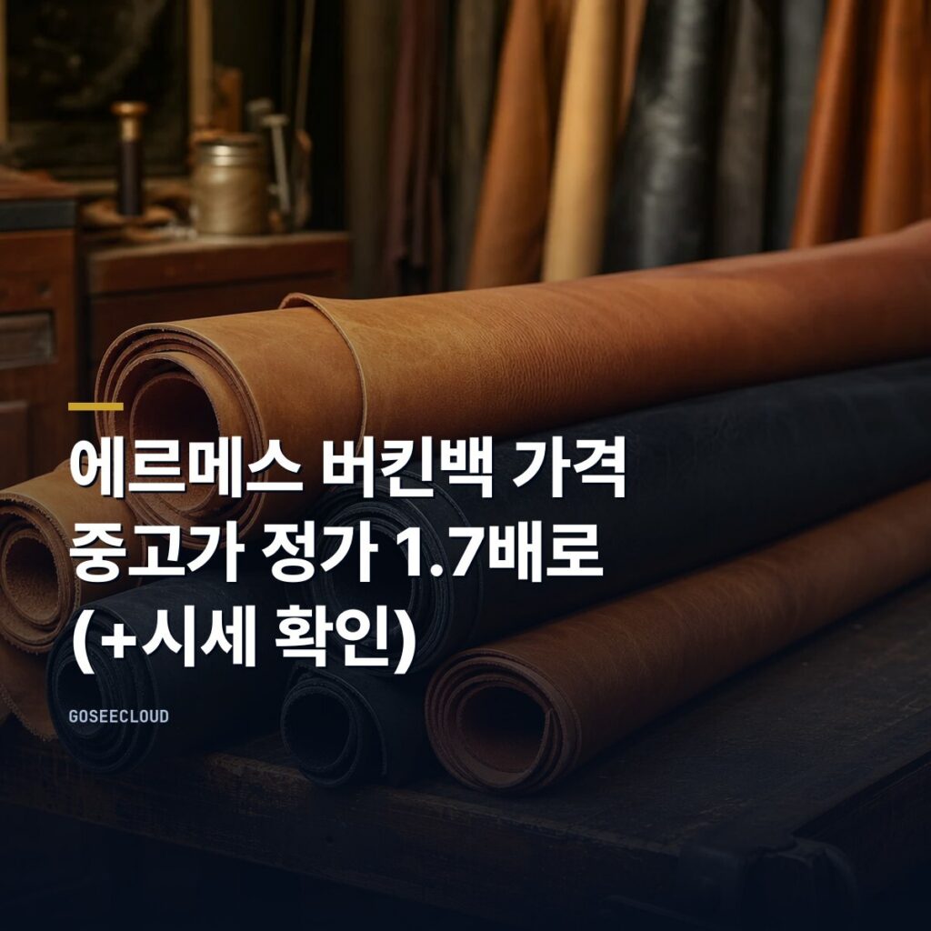 에르메스 버킨백 가격 | 중고가 정가 1.7배로 (+시세 확인)